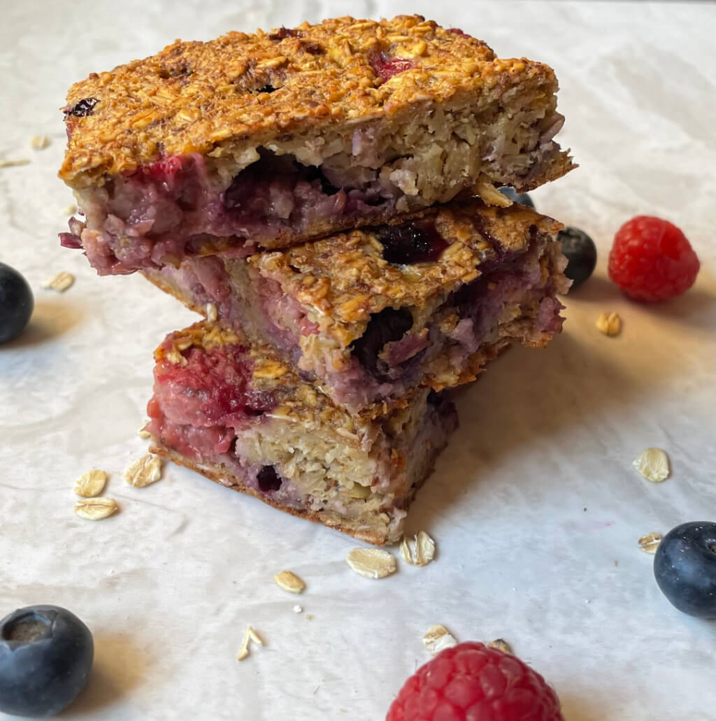 Quick Healthy Oatmeal Bars