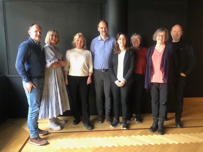 Styret i HANEN: Fv: Matthijs van Meurs, Anne Huitfeldt, Ingunn Anstensrud, Espen Blåfjelldal, Maren Solvang Johnsen, Lisbeth Seppola (vara), Janet Roelofs(vara) og Jon Løyland.