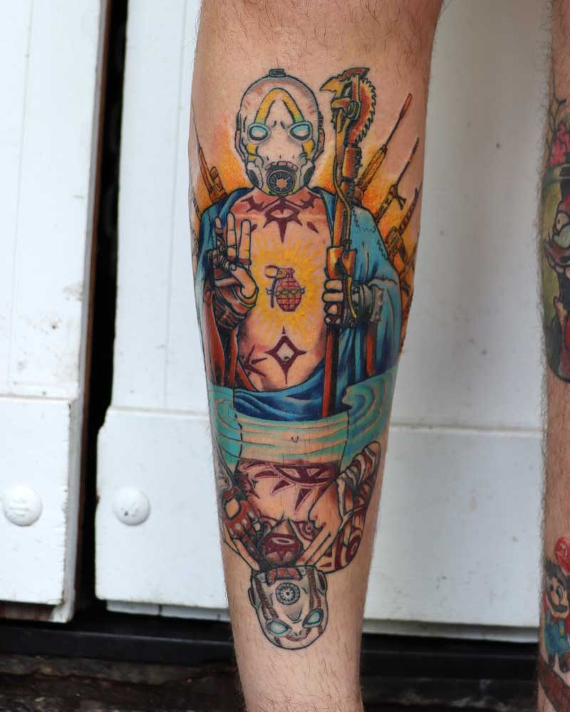 101 Best Borderlands Tattoo Designs You Need To See  Outsons