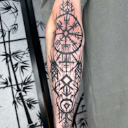 Nordic Runes Tattoo Orangetattooshop Nordic Runes Tattoo Orangetattooshop