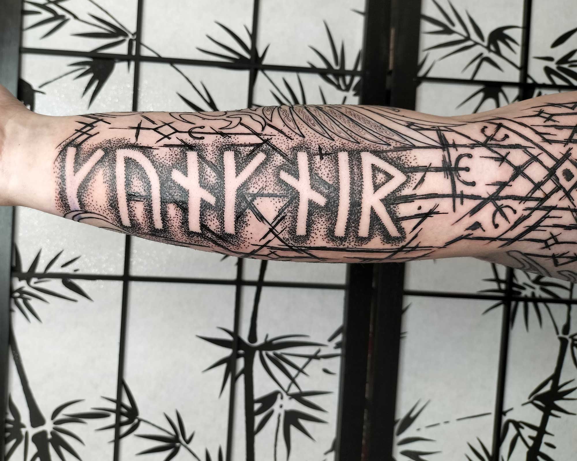 Runes Tattoo – Out of Kit