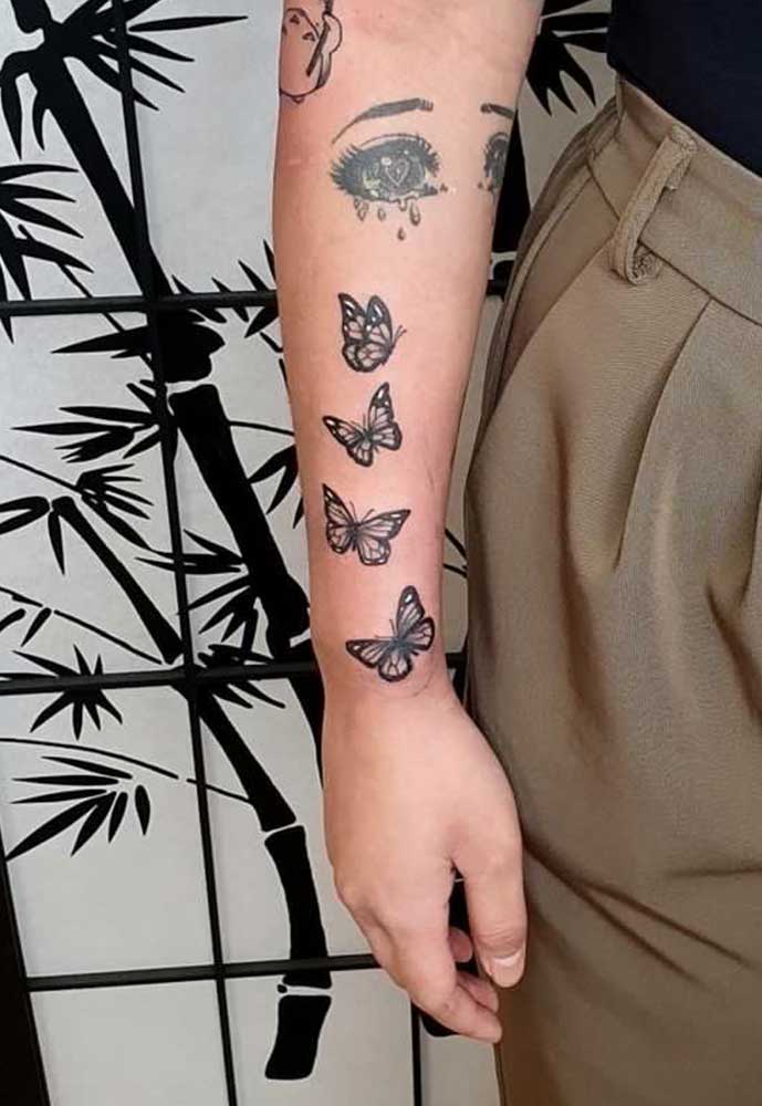 45 Adorable Black And Grey Tattoo Ideas For Girls  Greenorc