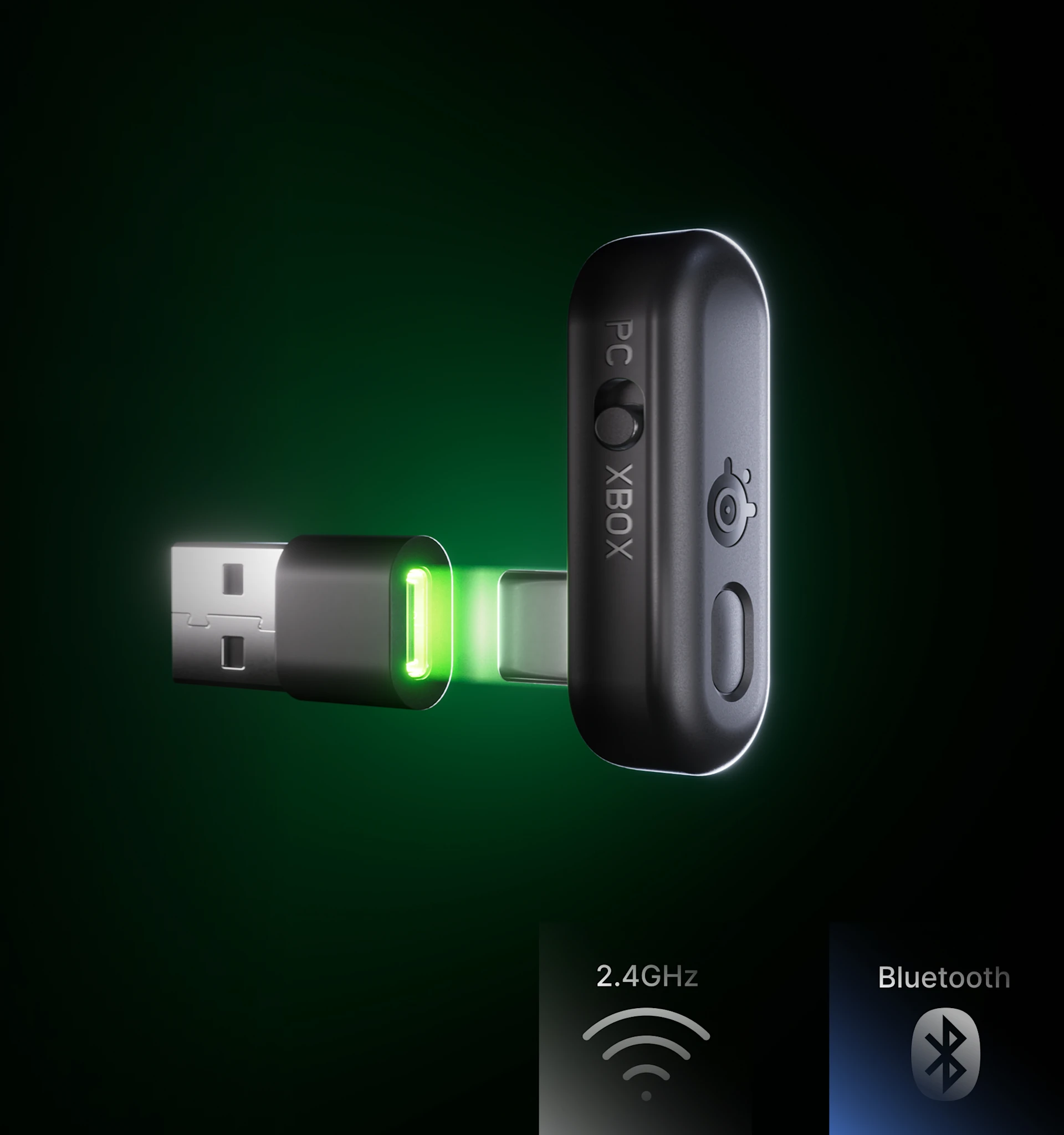 Arctis Nova 3 Wireless adapter connected to console