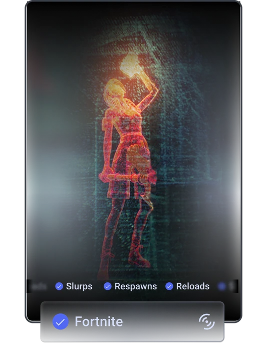 An image of the fortnite audio preset on a mobile