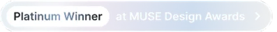 A muse Design Platinum winner Label