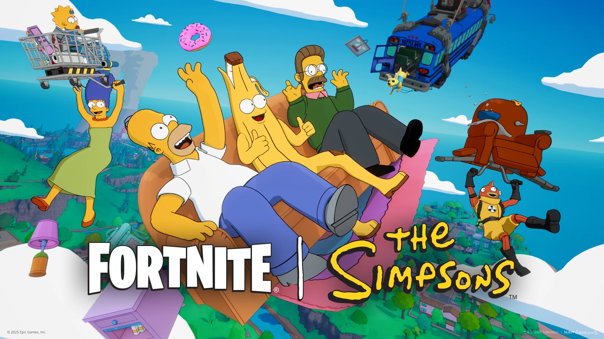 Cover Image for Easter Eggs in Fortnite the Simpsons: List
