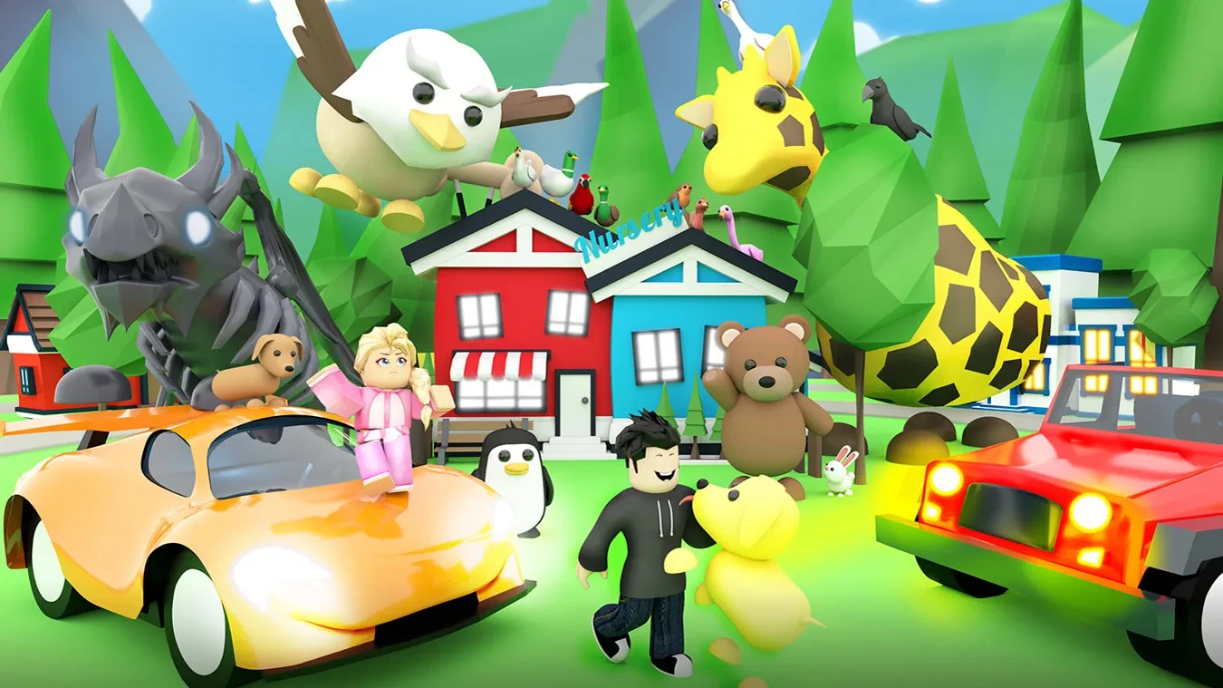 Different characters from Roblox game
