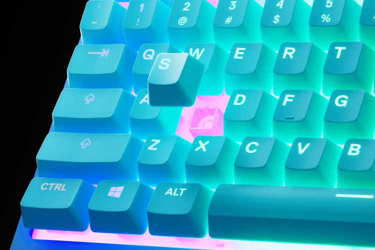 close up image of Apex 3 TKL keyboard