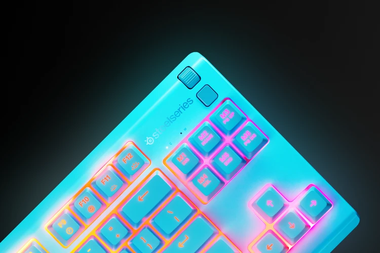 close up image of Apex 3 TKL keyboard
