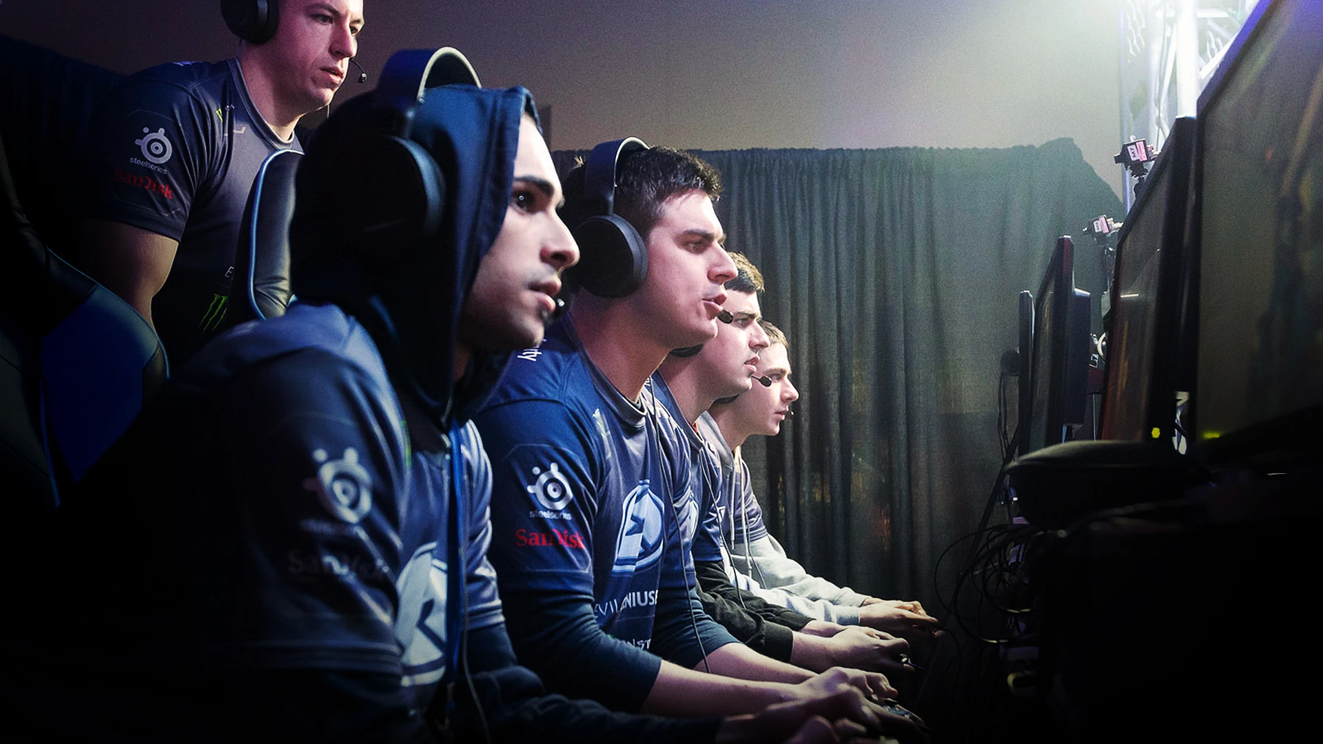 group of people playing games