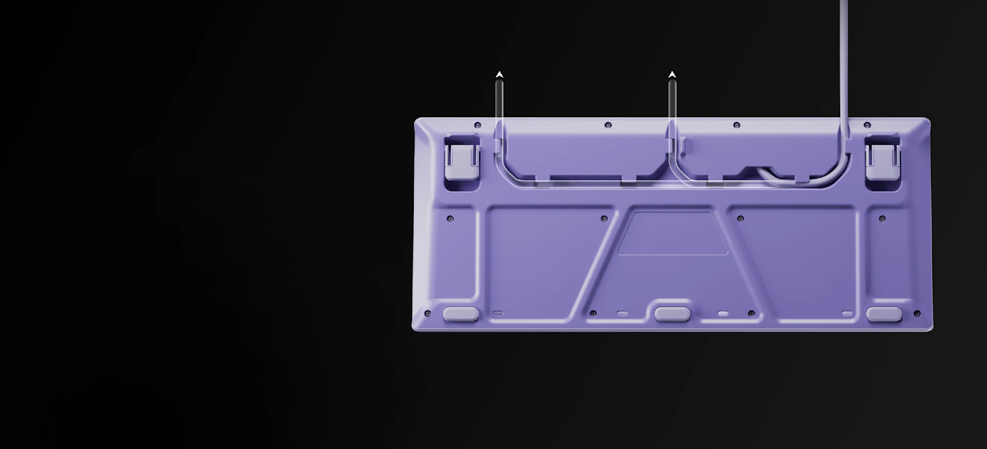 back of the Apex 3 TKL keyboard