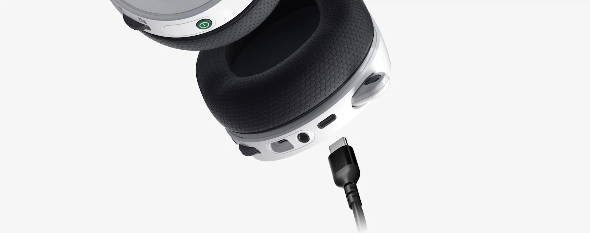 Arctis 7 on a grey background
