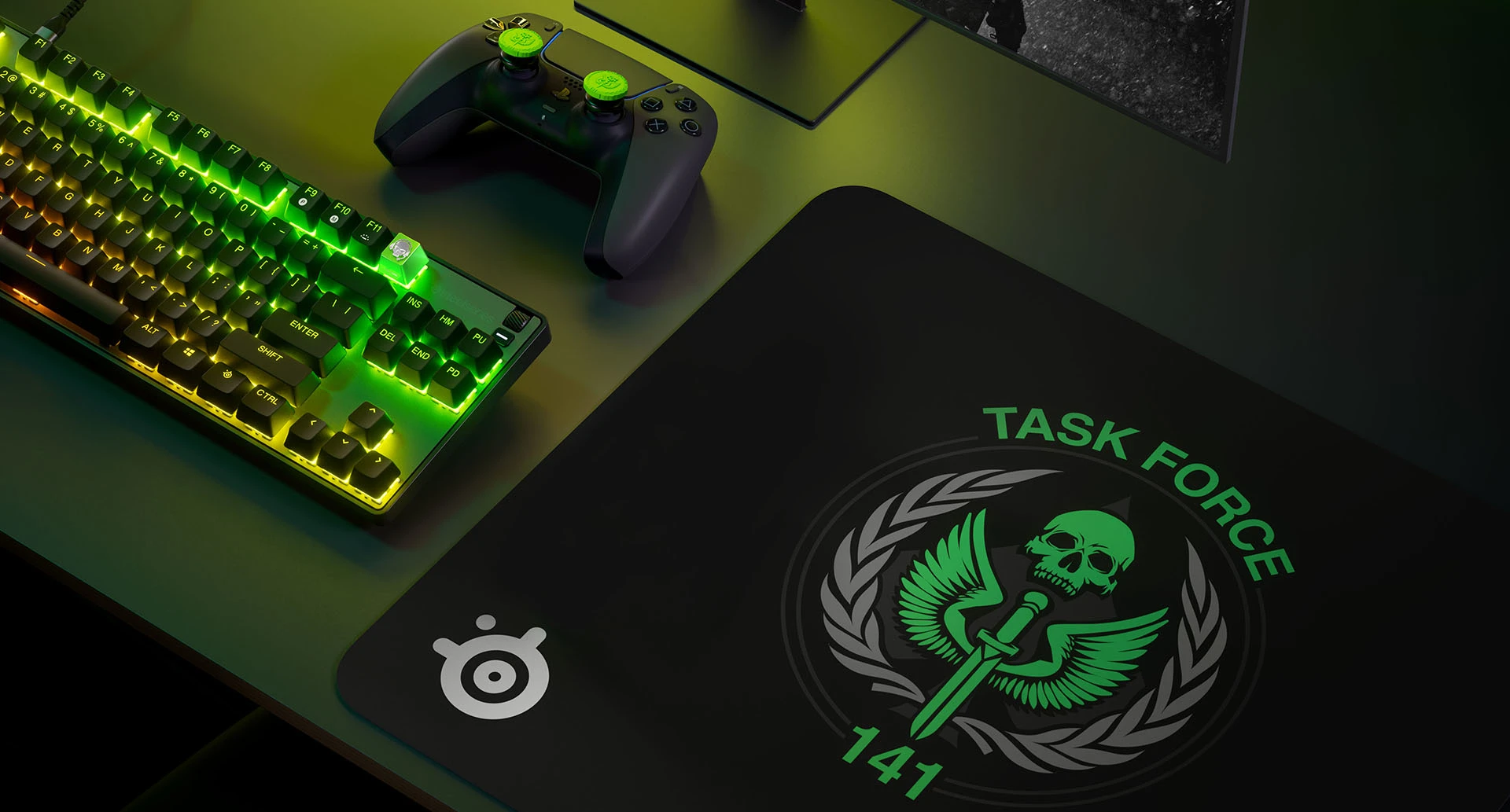 Call of duty-producten in het groen