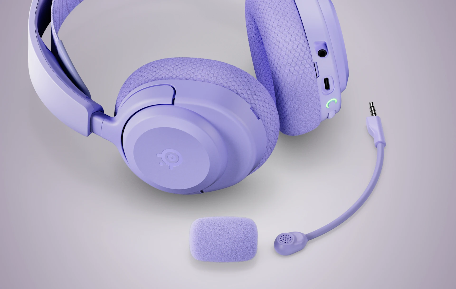 Arctis Nova 3 Wireless headphones with detachable microphone