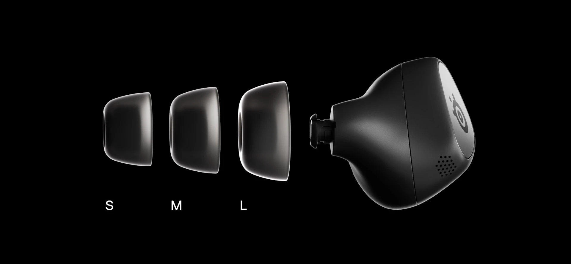 Arctis GameBuds eartips for earbuds