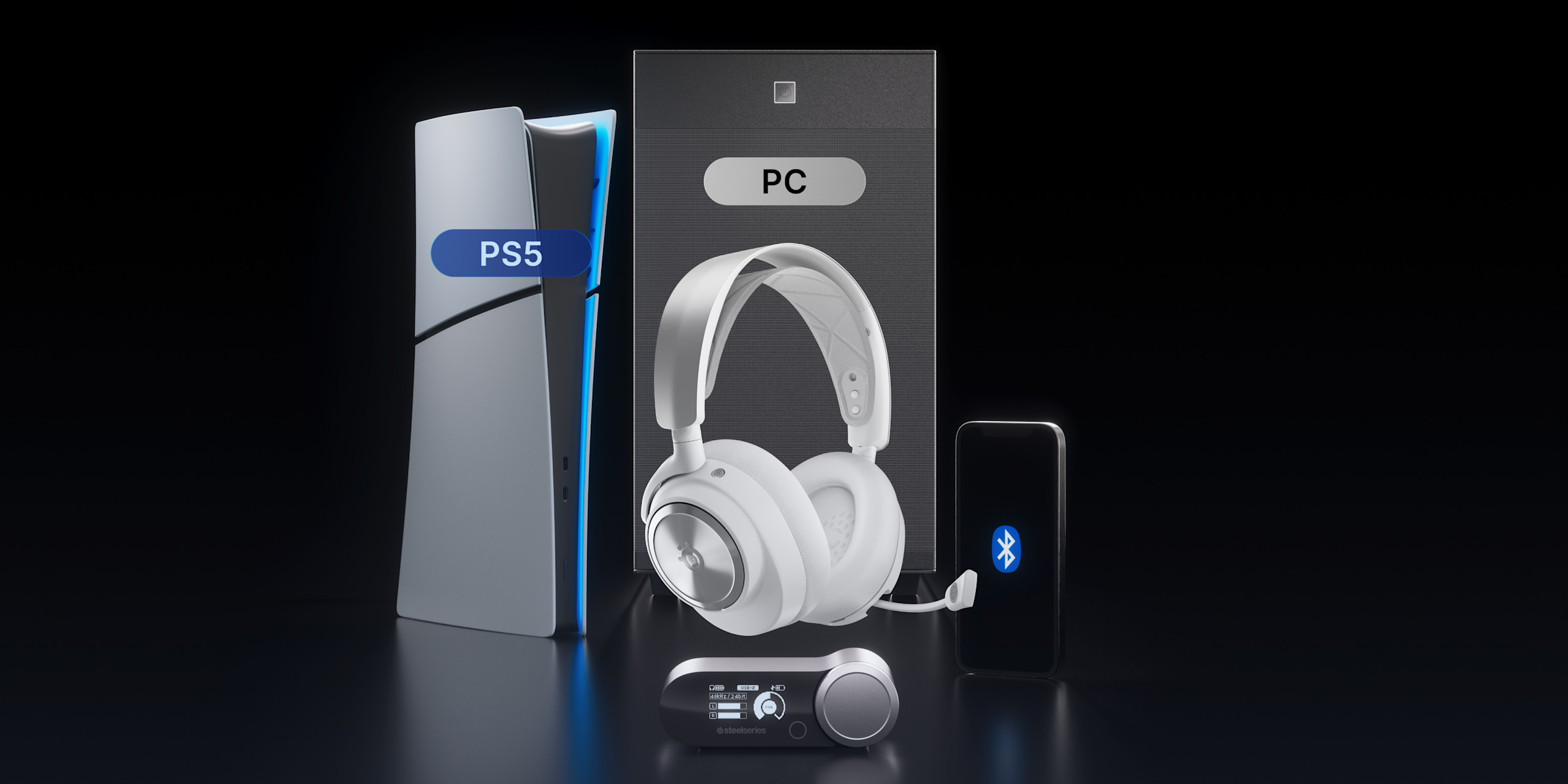 Arctis Nova Pro Wireless for Playstation & PC - White