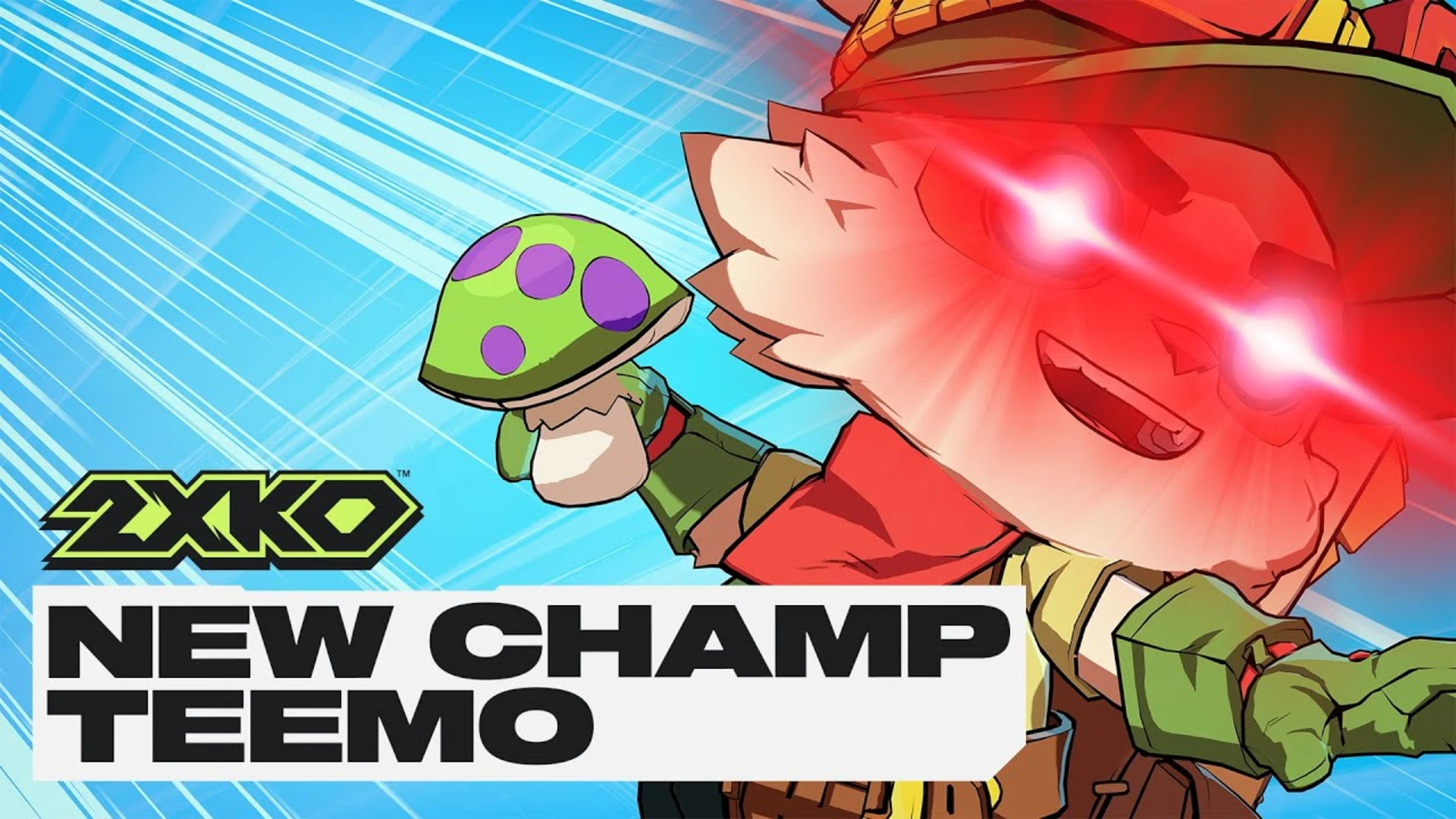 Cover Image for 2XKO Teemo Gameplay Trailer and Release Date