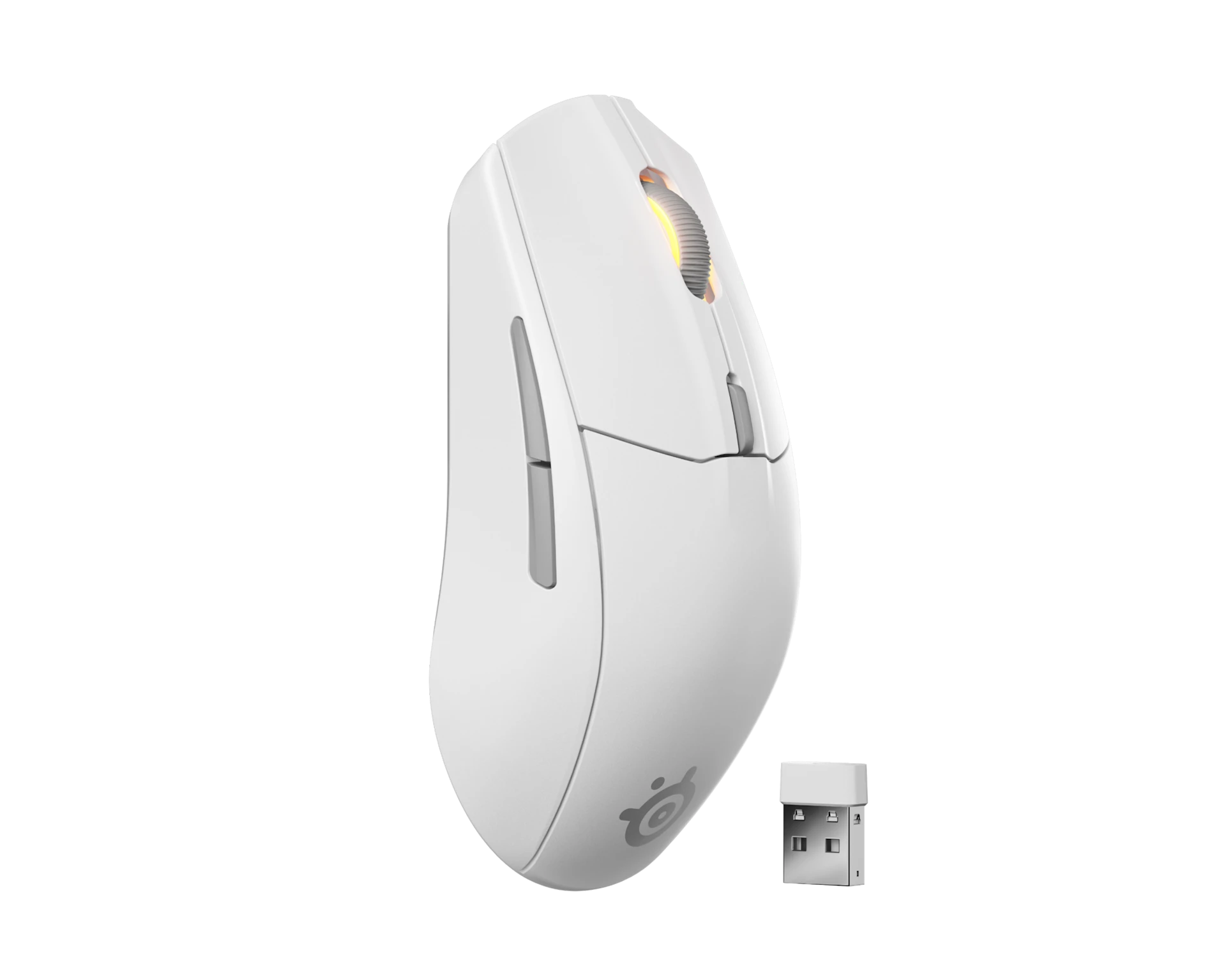 SteelSeries Rival 3 Wireless Gen 2 White 電競滑鼠 1 full_width image of Rival 3 Gen 2 - 1 of 5 mobile