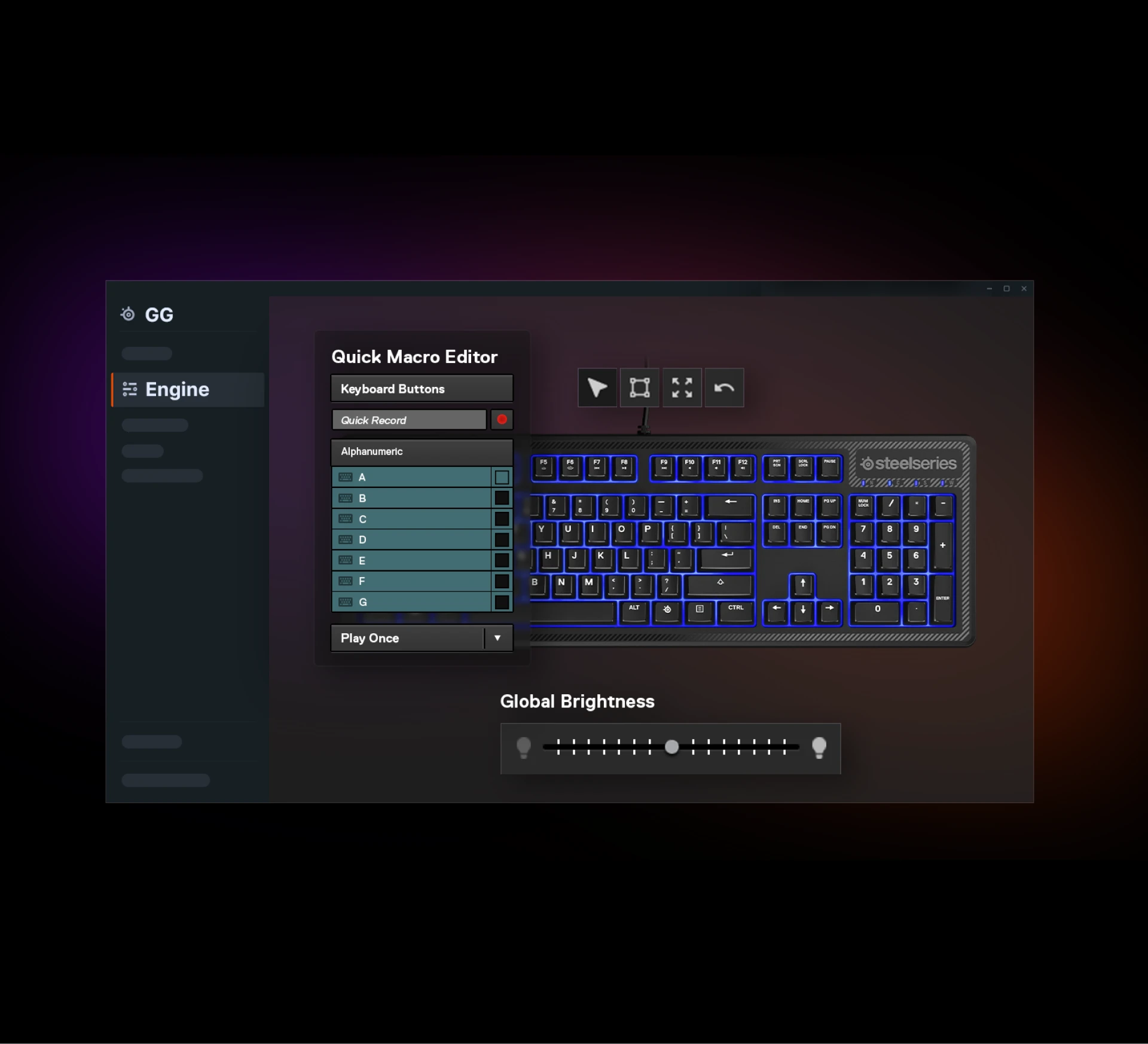 SteelSeries engine software