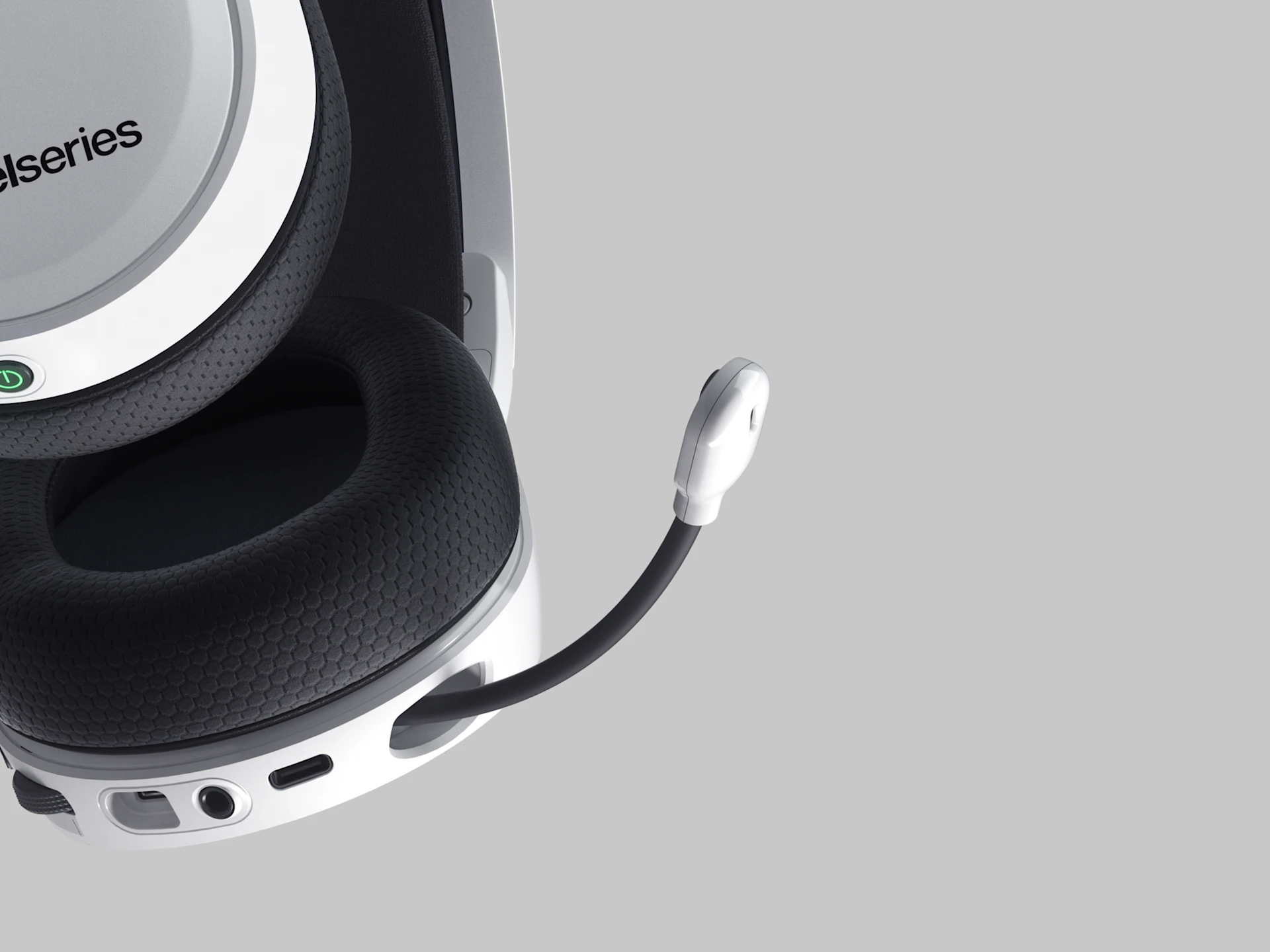 Nahaufnahme des Arctis 7+ PC-Headsets
