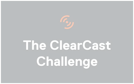 Un'immagine che mostra che la sfida attuale è ClearCast.