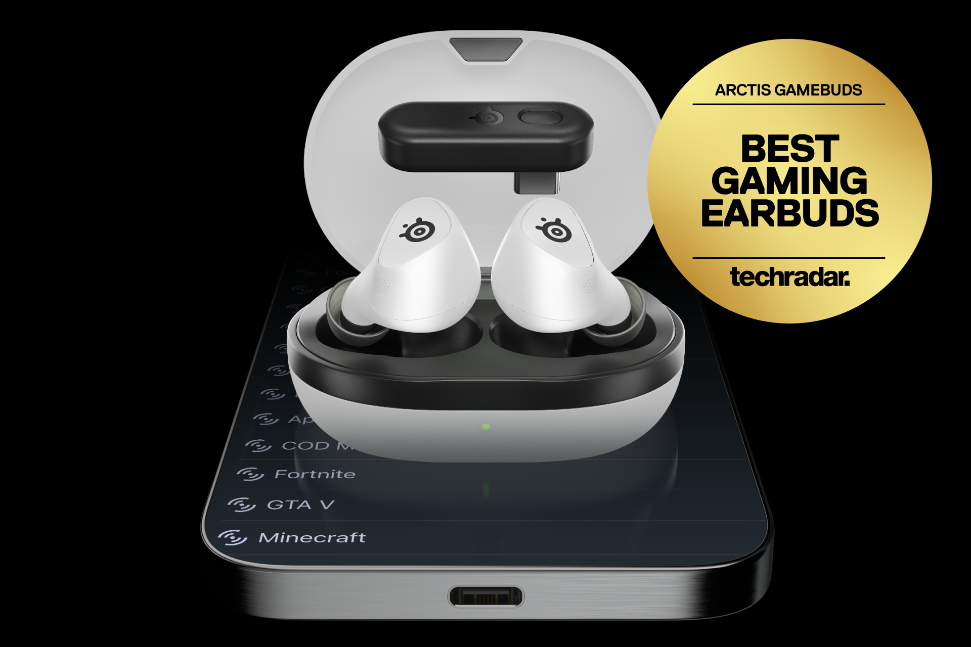 SteelSeries Arctis GameBuds ワイヤレスイヤホン Arctis GameBuds