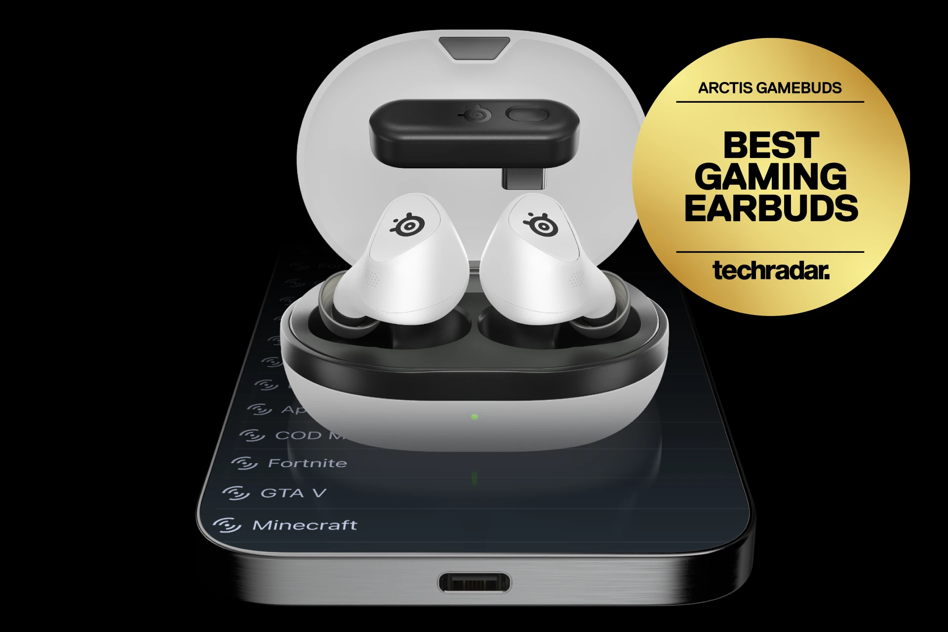 어두운 배경의 아크티스 게임 버드