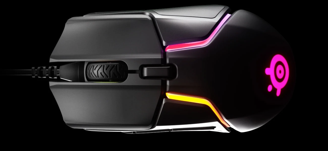 Top view of Rival 600 mice