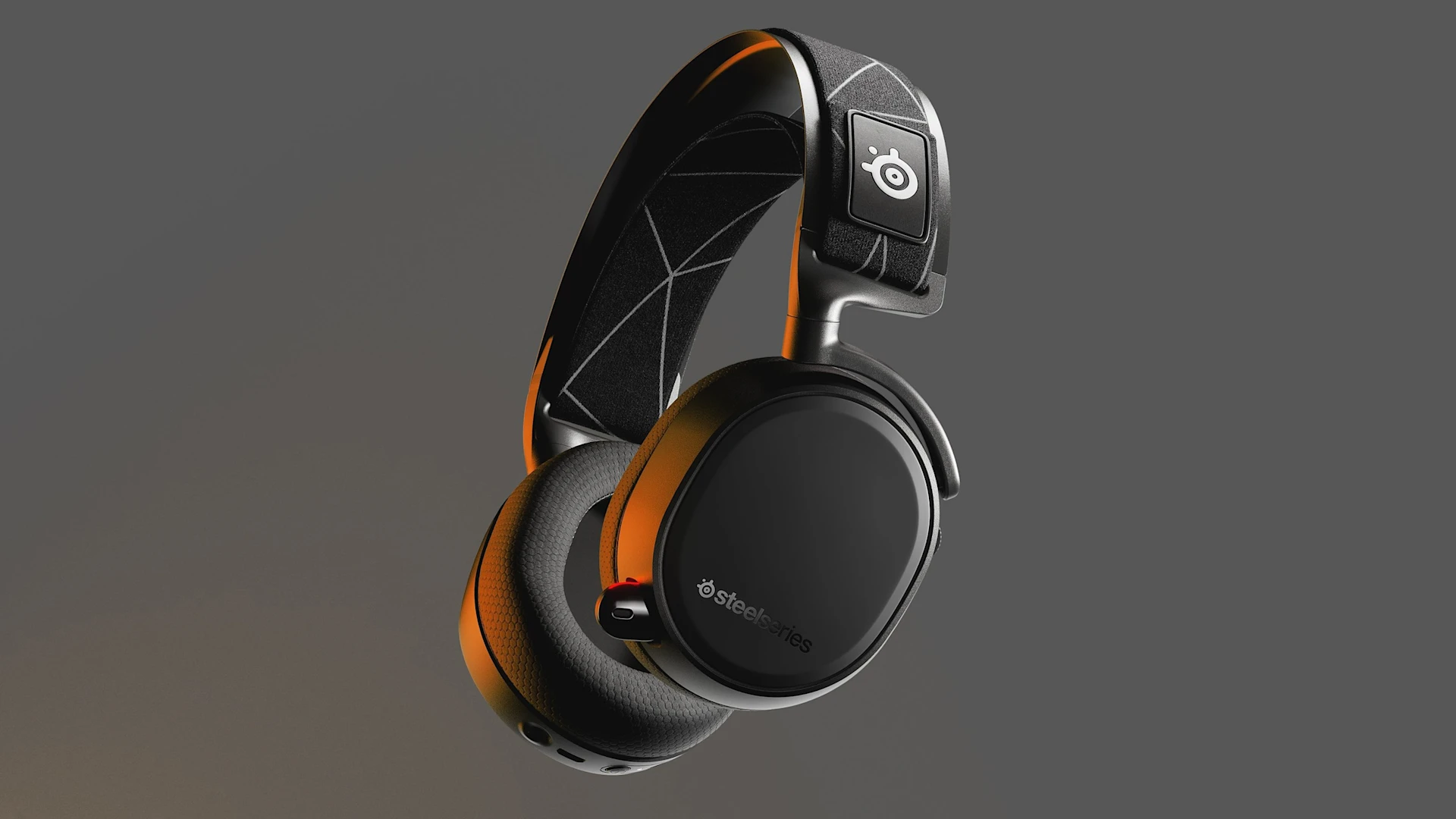 Arctis 9 headset with award for best gaming headset line