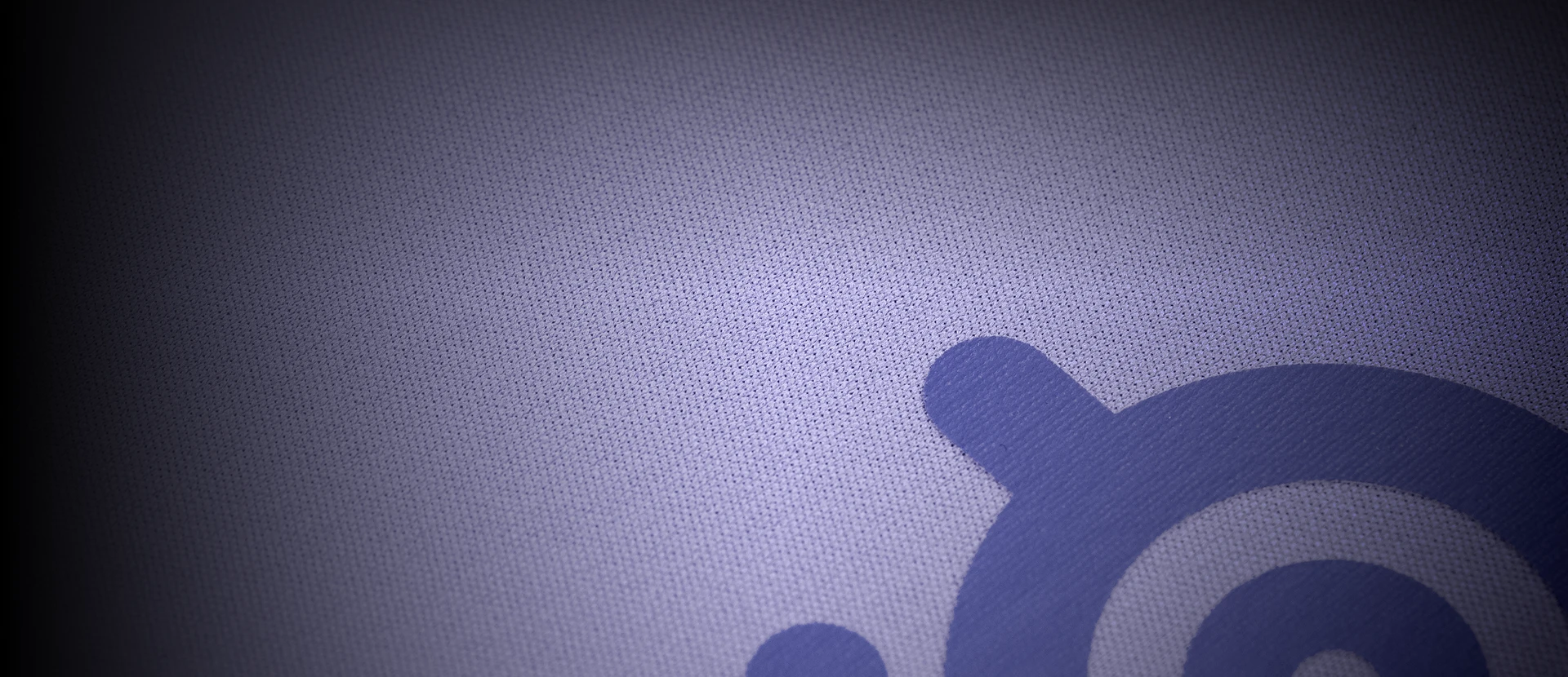 Tapete de mouse lavanda qck com logotipo lavanda steelseries