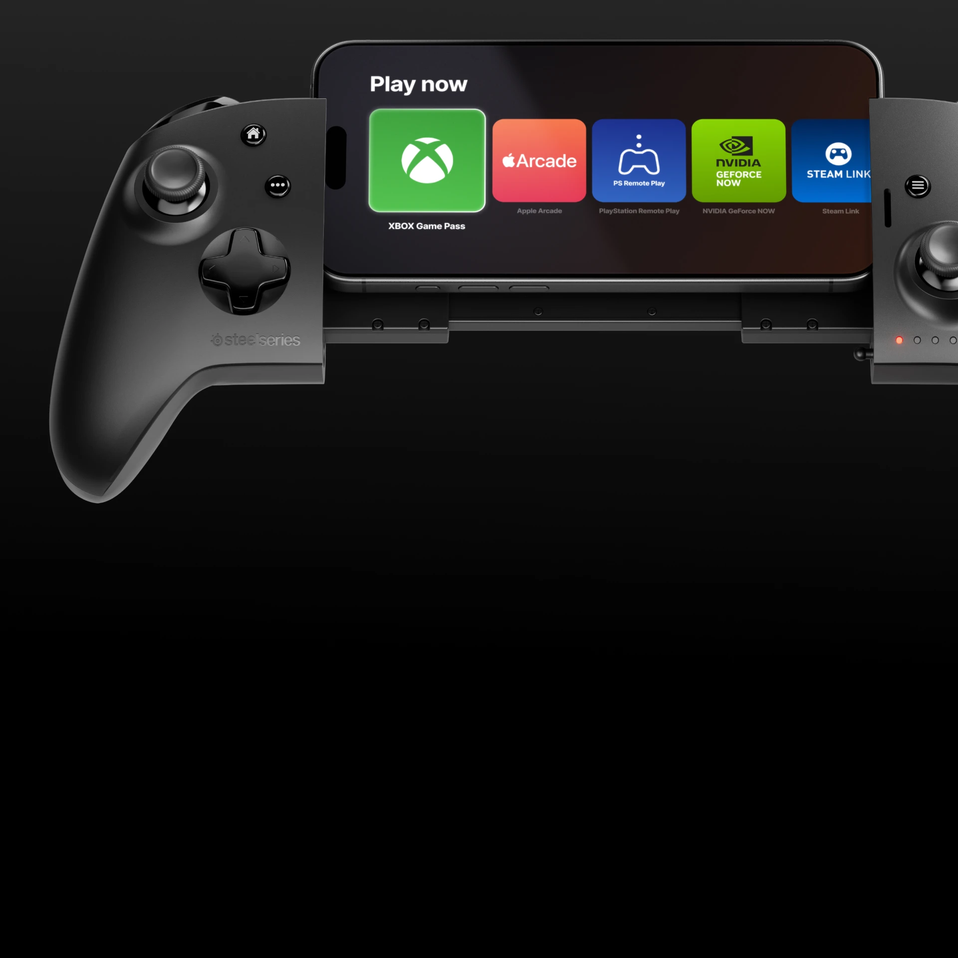 Contrôleur Nimbus Cloud avec smartphone connecté