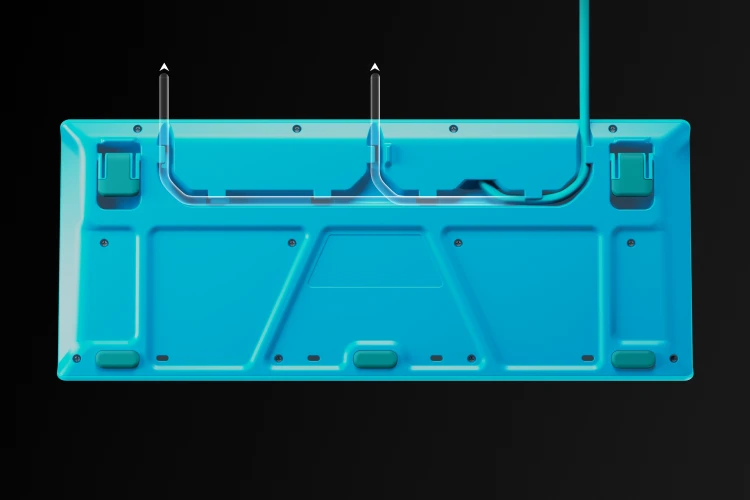 back of the Apex 3 TKL keyboard