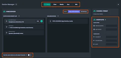 How to Use the New Sonar Device Manager — All-in-One Audio Solution