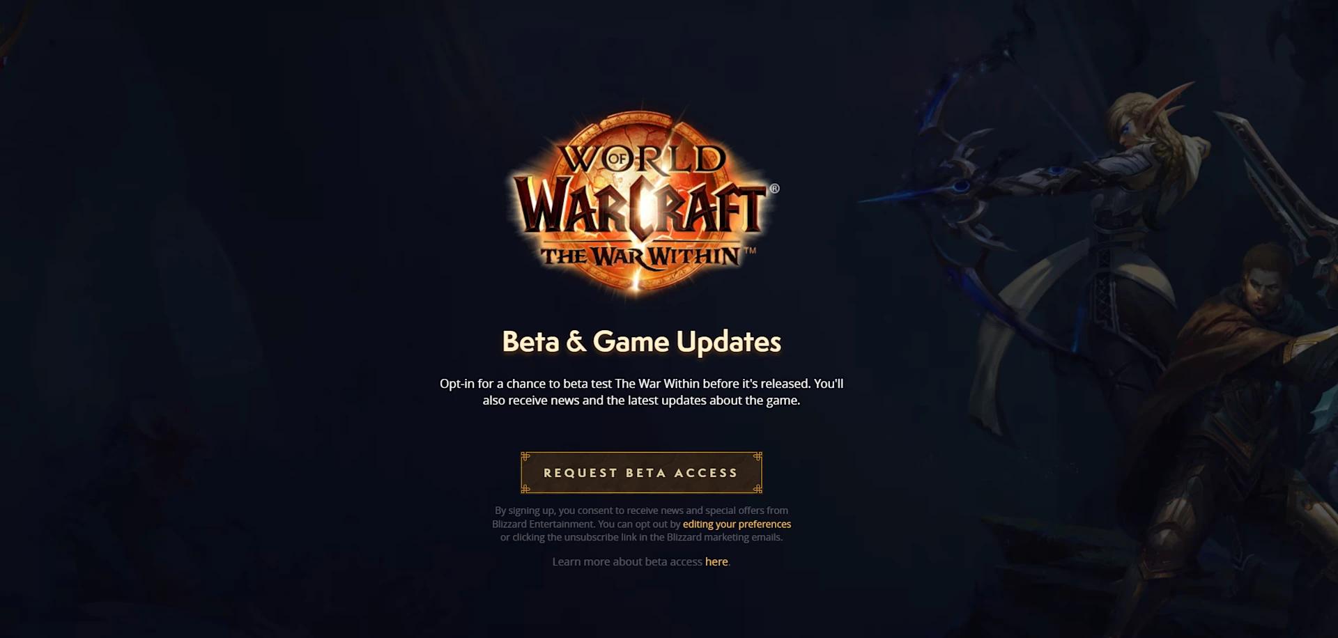 Cover Image for The War Within Beta: How to Sign Up