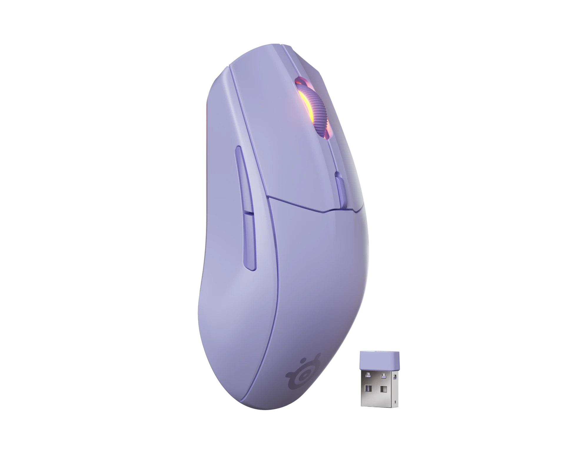 SteelSeries Rival 3 Wireless Gen 2 Lavander 電競滑鼠 1 full_width image of Rival 3 Gen 2 - 1 of 5 mobile