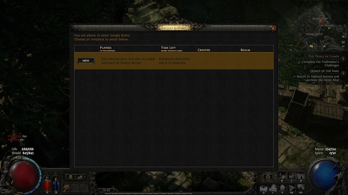 Path Of Exile 2 How To Reset Instance Path of exile 2 how to reset instance