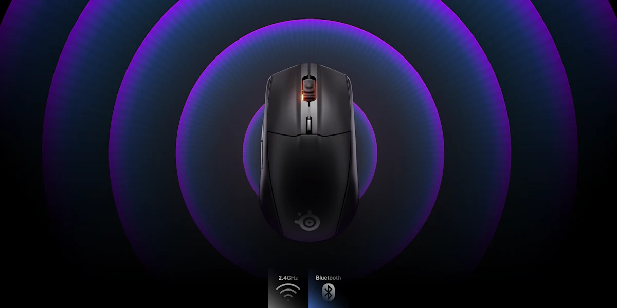 SteelSeries Rival 3 Gen 2 Wireless Dual Wireless Black