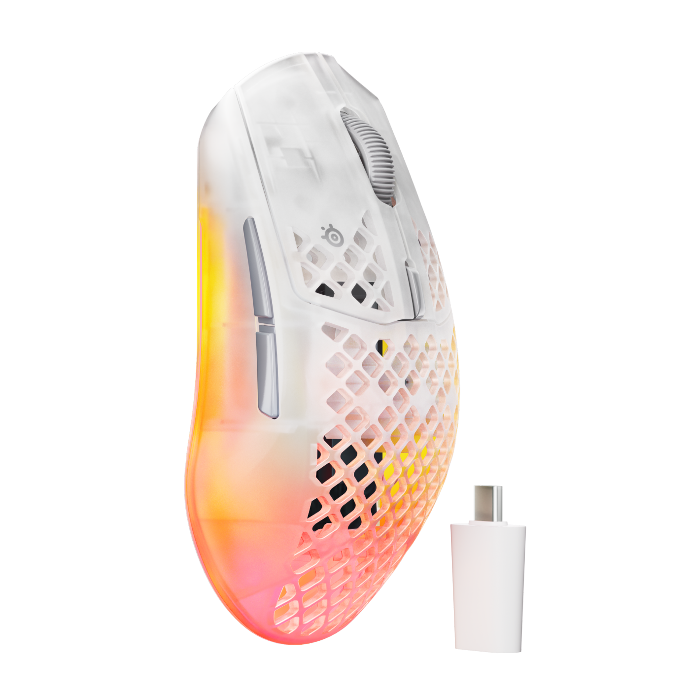 SteelSeries Aerox 3 Wireless Gen 2 Gaming Mouse | Ghost