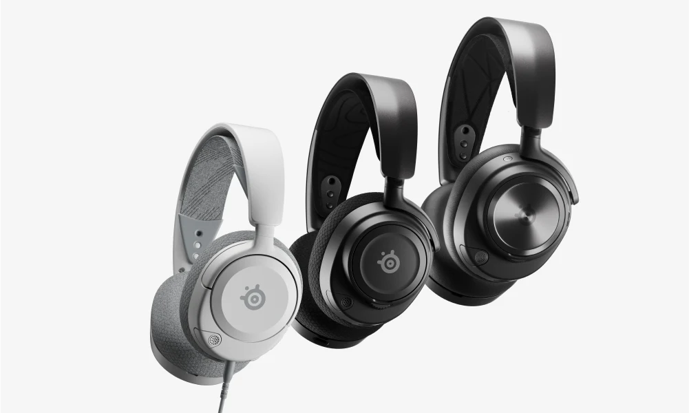set of arctis nova headsets