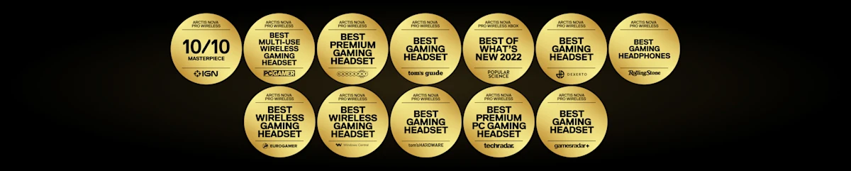 SteelSeries Arctis Nova Pro Wireless gaming headset