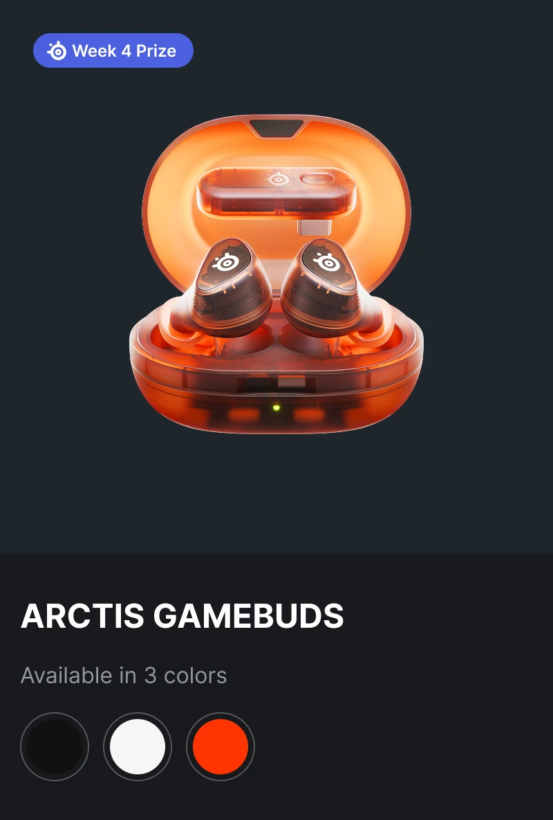 gamebuds orange
