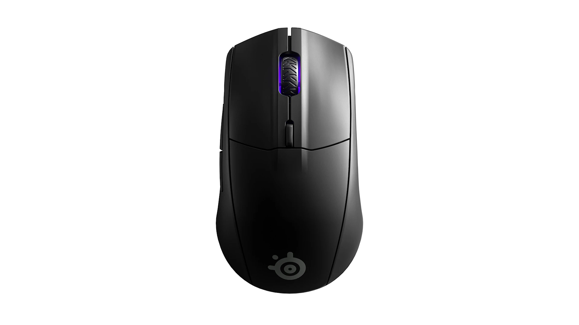 Vue de dessus de la souris sans fil Rival 3