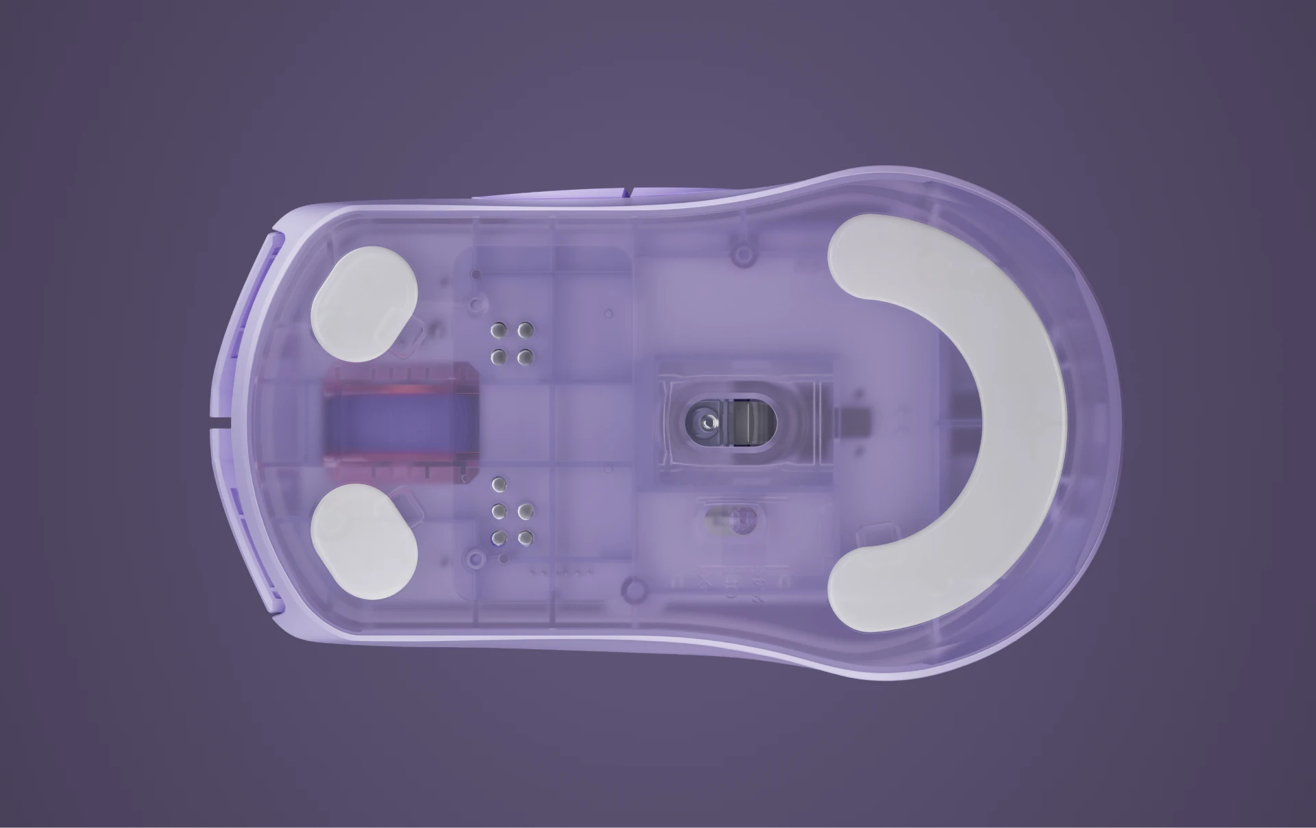 image showing Rival 3 Wireless Gen 2 mouse feet