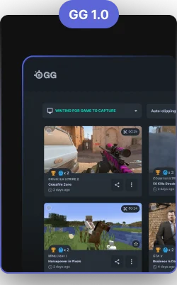 Una imagen de la actualización GG 1.0 con Moments UI.