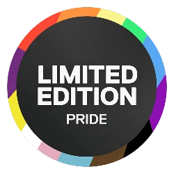 Limited edition PRIDE badge