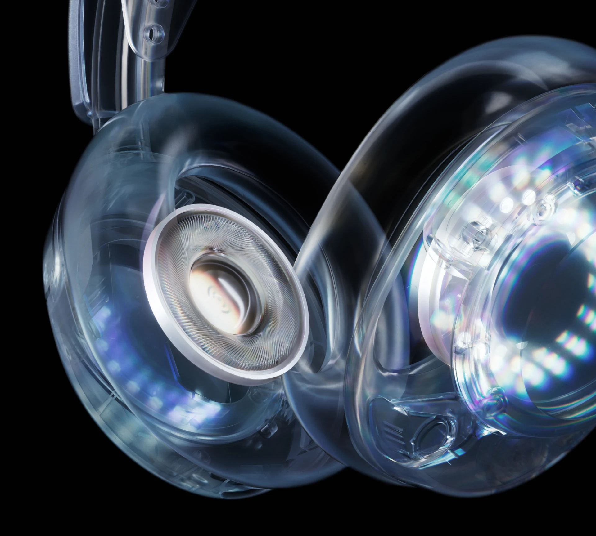 Transparent Arctis Nova 5 headset highlighting the importance of Neodymium Magnetic Drivers.