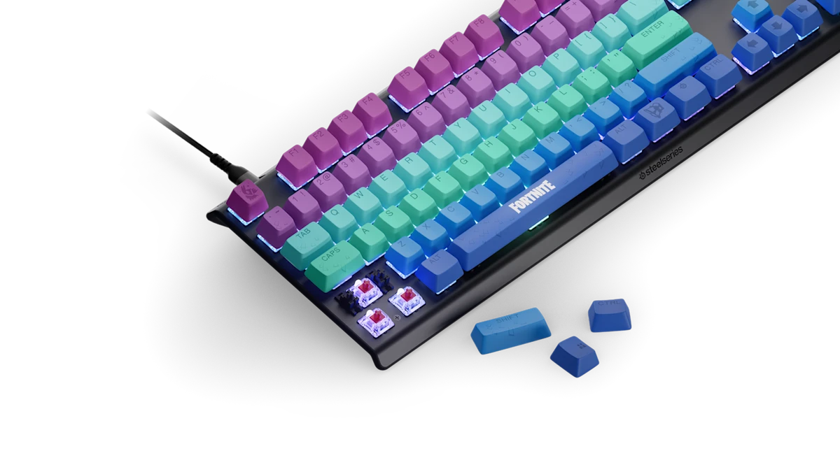 PBT Keycaps - Fortnite Supply Llama Edition