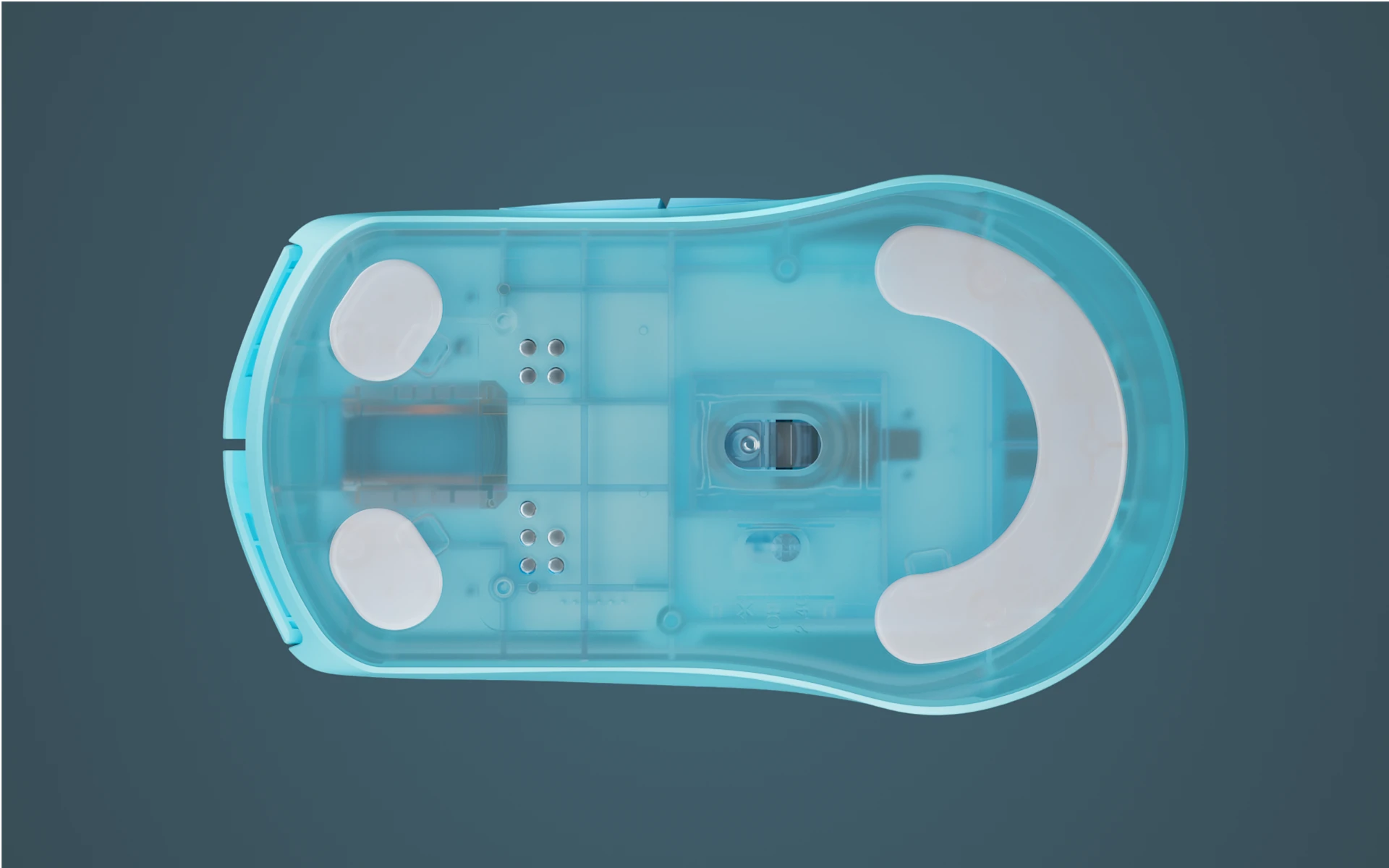 image showing Rival 3 Wireless Gen 2 mouse feet