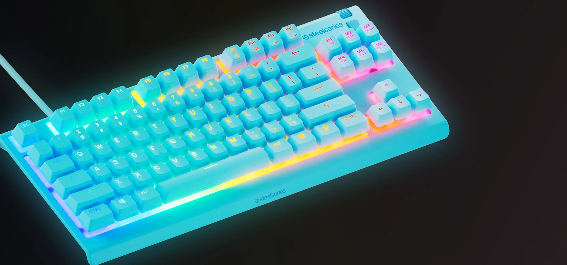 Apex 3 tkl keyboard from the side