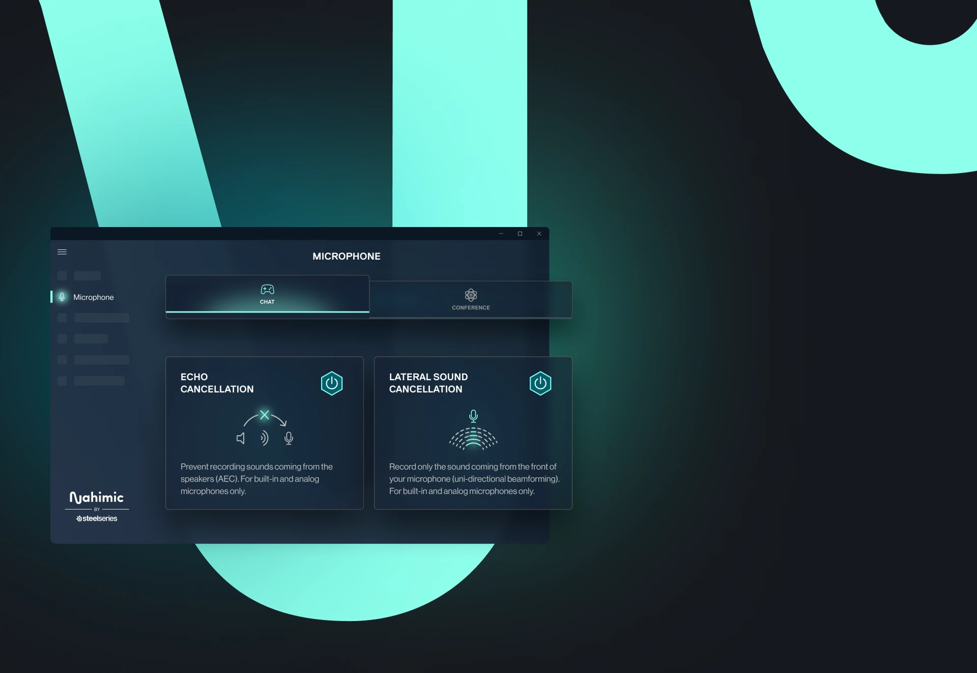 Nahimic Microphone settings UI
